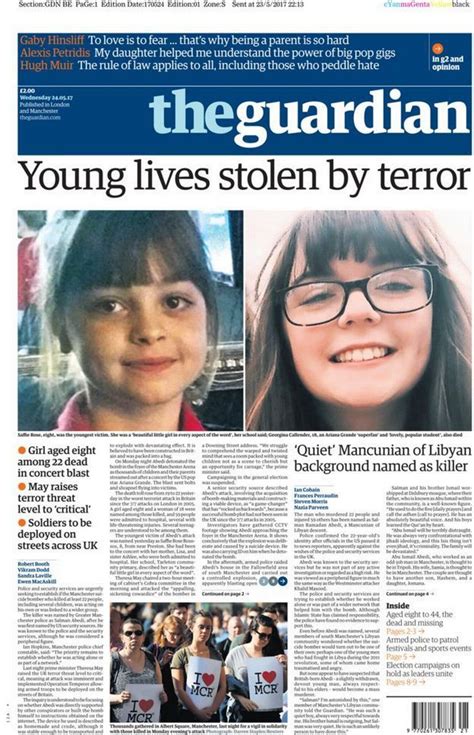 Here is a sample of digital tools, which we hope will help you enjoy the guardian & the observer digital editions: The front page of today's UK national and regional ...