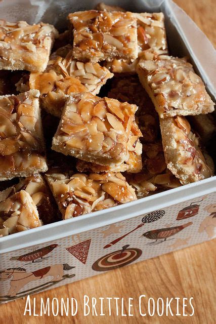 Almond Brittle Christmas Cookie Recipe