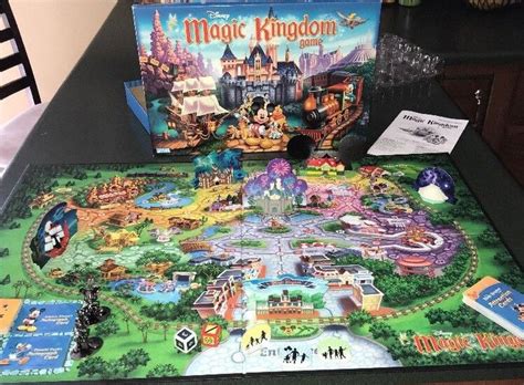 Disney villains edition board game for kids ages 8 and up, play as a classic disney villain. DISNEY WORLD MAGIC KINGDOM 3D Board Game PARKER BROTHER ...