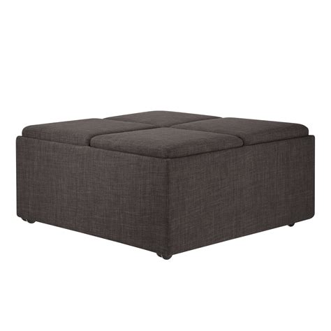 three posts polycarp storage ottoman and reviews wayfair