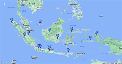 Peta Persebaran Tembaga Timah Putih Dan Gipsum Di Indonesia