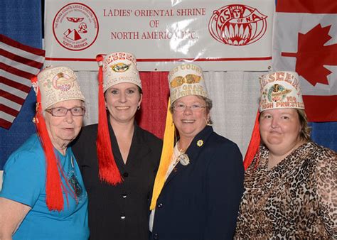 Ladies Oriental Shrine Of North America Members Of The Lad Flickr