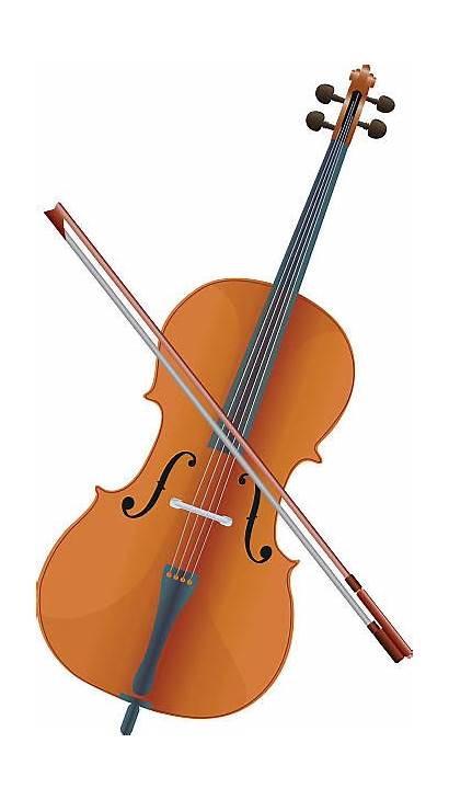 Vector Cello Background Violin Clip Illustrations Graphics