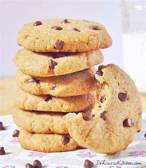 The perfect chocolate chip cookie is within your reach. Sugar Free Chocolate Chip Cookies - Dr. Laura's Kitchen