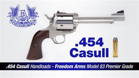 Freedom Arms 454 Casull Youtube