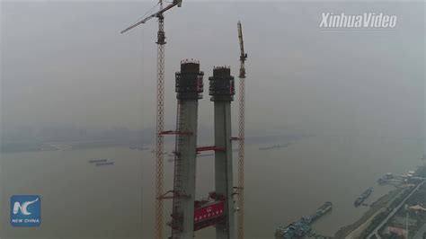 Worlds Longest Double Deck Suspension Bridge With 1700m Long Span