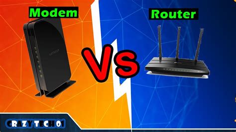Modem Vs Router Whats The Difference And We Need Both Youtube