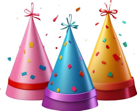 Ai Generated Birthday Party Hats Png 34925277 Png