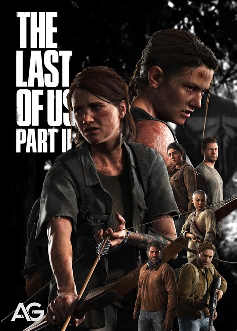 The Last Of Us 2 Poster The Last Of Us Part Ii Fan Art Poster Sets