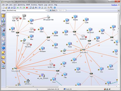 Deksi Network Administrator Network Mapping And Monitoring Software