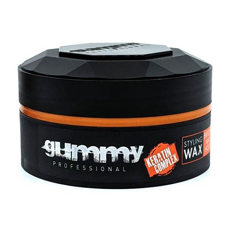 Gummy Hair Styling Wax Bright Max Hold Keratin Complex Brand New