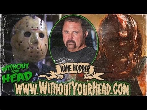 Kane Hodder Hatchet Interview Youtube