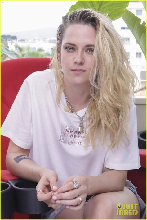 Kristen Stewart Goes Casual For An Interview During Cannes Film