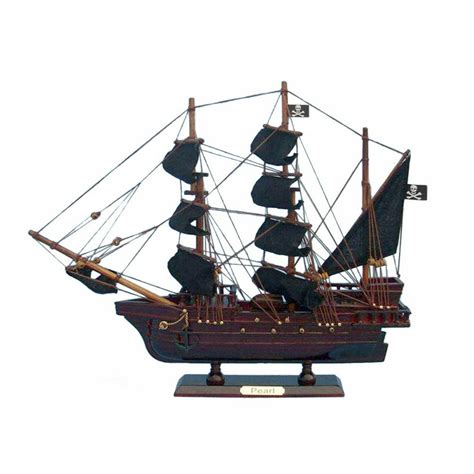 Englands Pearl 14 Wooden Pirate Ship Decorative Pirate Ship