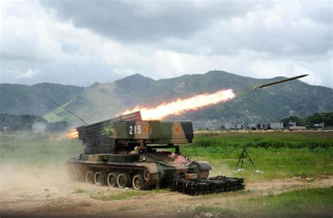 The Phz89 122mm Multi Barrel Rocket Launcher Chinese Military Review