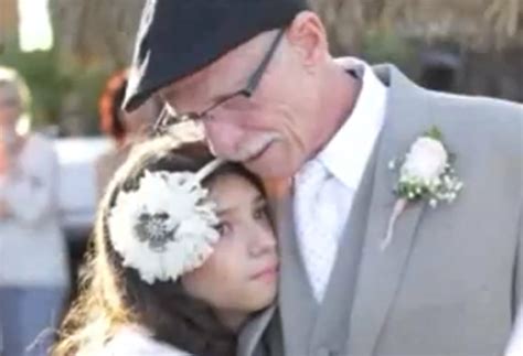Dying Dad Walks Daughter Down The Aisle