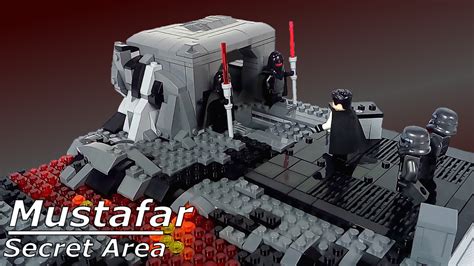 Welcome to the lego star wars: Lego Star Wars MOC - Secret Area on Mustafar : legostarwars