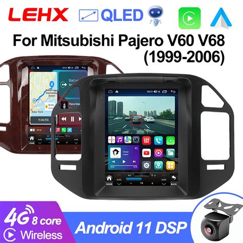 Lehx l6pro android 11 multimídia de rádio do carro para mitsubishi