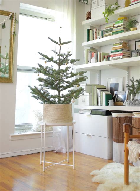 Christmas Tree Ideas For Small Spaces Apartment Therapy