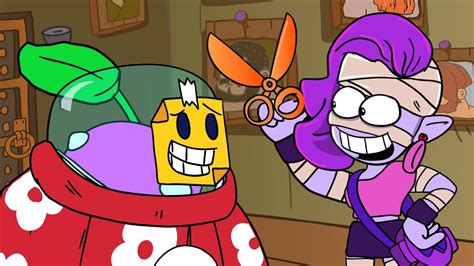 amber is hot (pun intended) and the legendaries approve of (@gabviz)'s art. Brawl Stars Animation #57 - EMZ Hairdresser part 9 ...