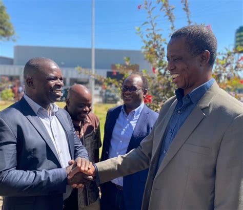 Edgar Lungu Ex First Lady Arrives At Police Station See Photos