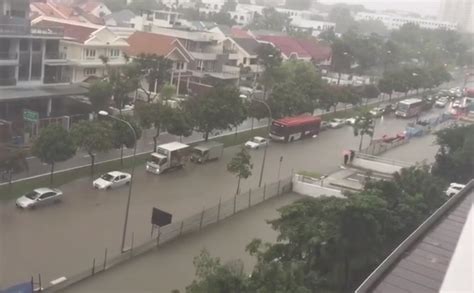A flash flood at at tampines avenue 12 on 8 january was exacerbated by an obstructed earth drain near a construction site, according to the public utilities board (pub). Islandwide rainstorms cause traffic disruptions with flash ...