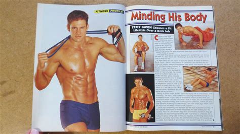 Men S Workout Magazine Tj Hoban Chippendales Playgirl Models Shirtless
