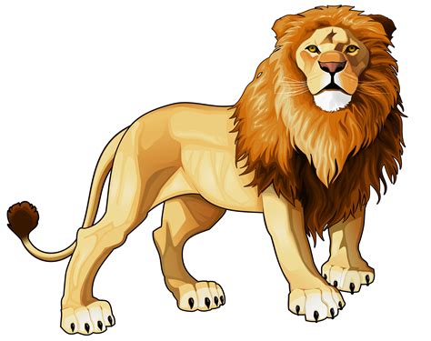 Cartoon Royalty Free Leones Animados Clipart Large Size Png Image