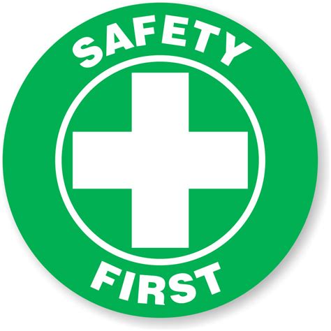 Safety First Hard Hat Decals Emblem Clipart Large Size Png Image