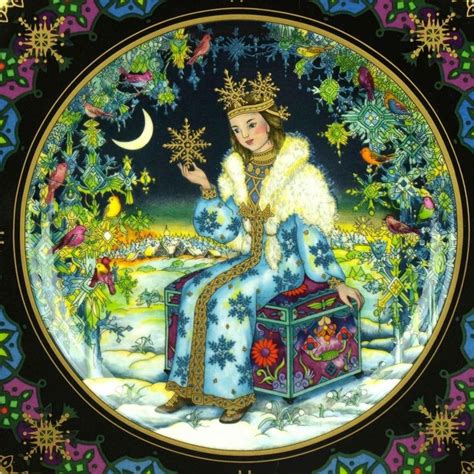 Three Magical Fairy Tales Old Russia Plates By Gere Fauth