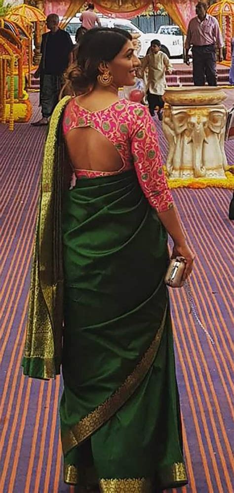 Green Saree Blouse Designs Home Design Ideas