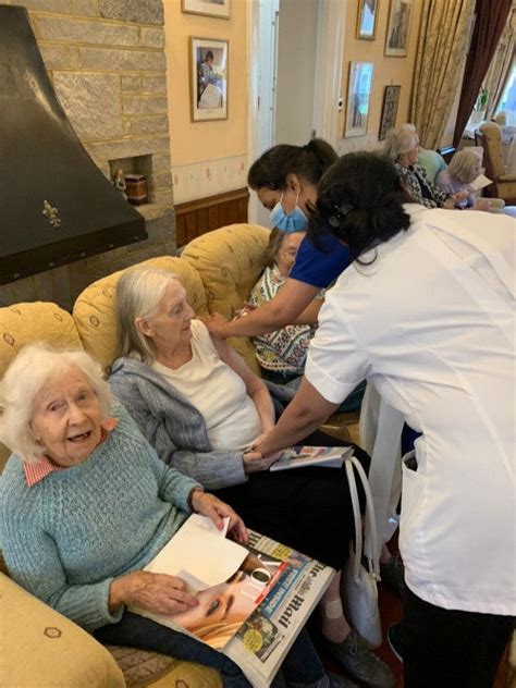 Brinsworth House Residents Fully Vaccinated Royal Variety Charity