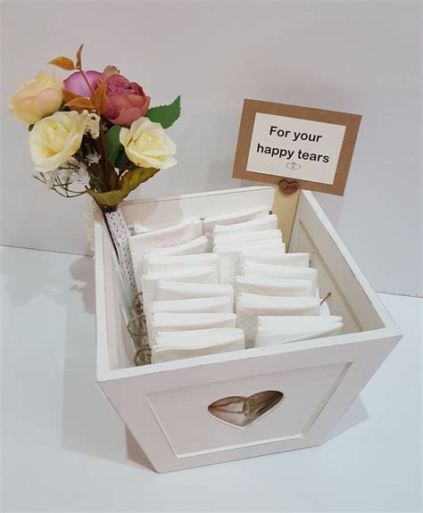 Small Handmade Tissue Boxes Offer Your Guests Tissues To Wipe Away