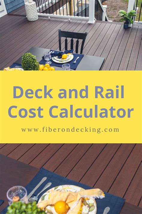 Learn How Much Your Fiberon Composite Deck And Railing Will Cost With A