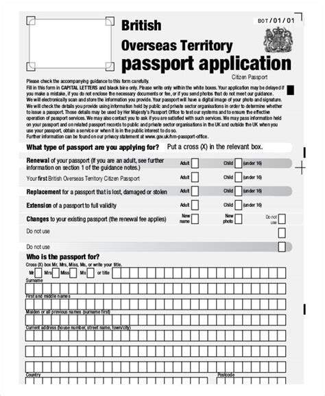 FREE 8 Citizen Application Forms Samples In PDF MS Word Excel