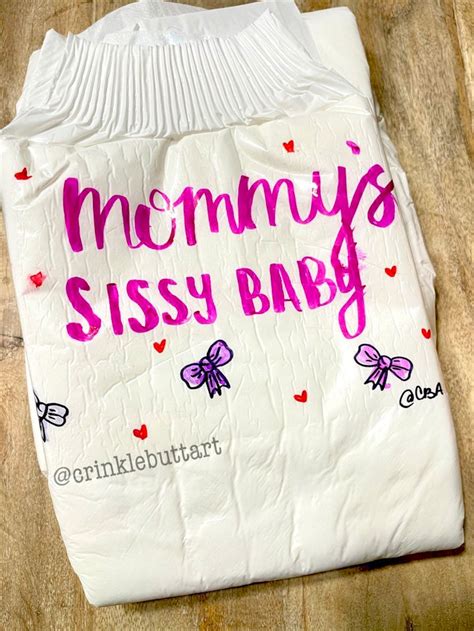 ABDL Fetish Mommys Sissy Baby Adult Baby Diaper Etsy