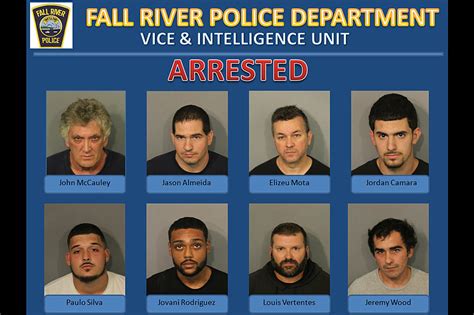 Fall River Police Arrest Eight In Undercover Prostitution Sting