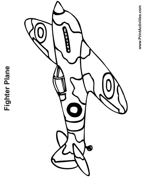 Printable jet airplane coloring page. Clipart Panda - Free Clipart Images