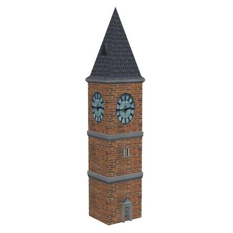 Ds Victorian Clock Tower D Model In Victorian Clocks Clock Tower Victorian