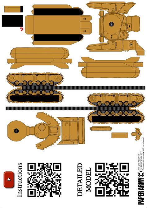 Paper Tank Model Kit M3 Lee Diy Cardboard Tank Wwii Бумажные модели
