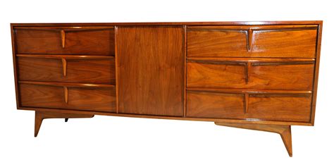 Mid Century Modern Sculpted Dresser Sideboard