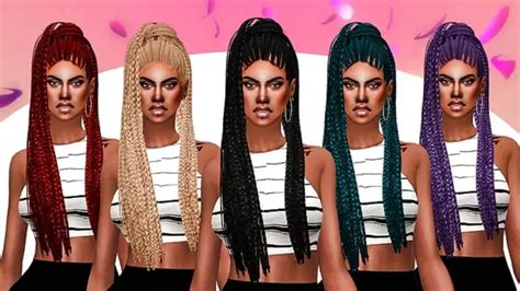 The Sims 4 Hair Pack Mobilitybda