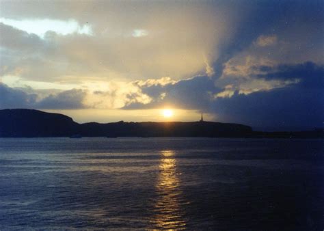 Kerrera From N Pier Oban Sunsets Views Gallery TrawlerPictures Net