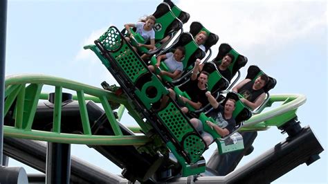 Movie World Green Lantern Roller Coaster Stalls Not Once But Twice At Gold Coast Theme Park