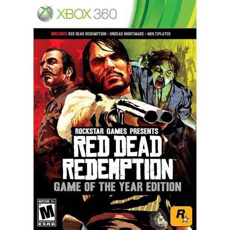 Xbox 360 Red Dead Redemption Game Of The Year Edition Waz