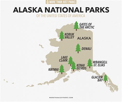 8 Amazing Alaska National Parks Helpful Visiting Guide Map