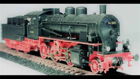 Fleischmann 414404 Br 54 1683 Der Drg Im Detail H0 Youtube