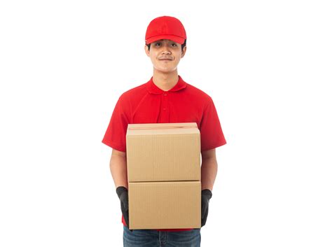 Asian Delivery Man Png File 8477114 Png