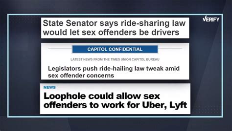 Uberlyft Drivers And Sex Offenses