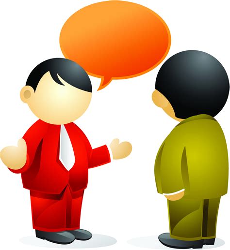 buying and selling conversation - Clip Art Library